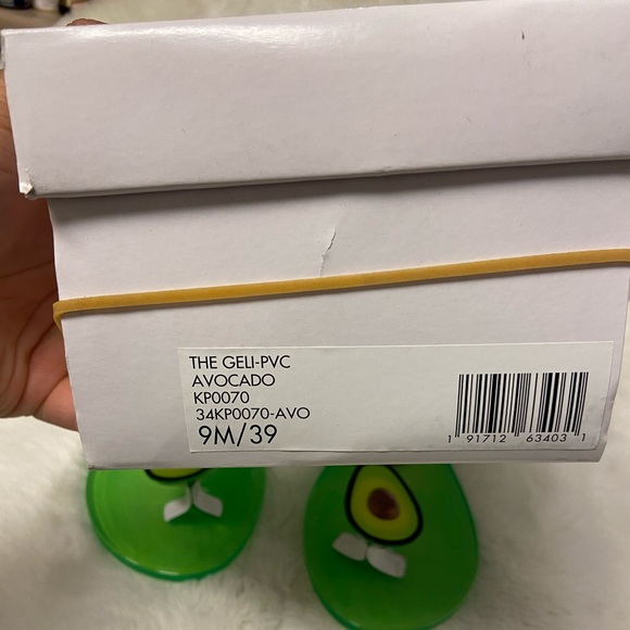 New Katy Perry Geli avocado sandals size 9 - Picture 3 of 3